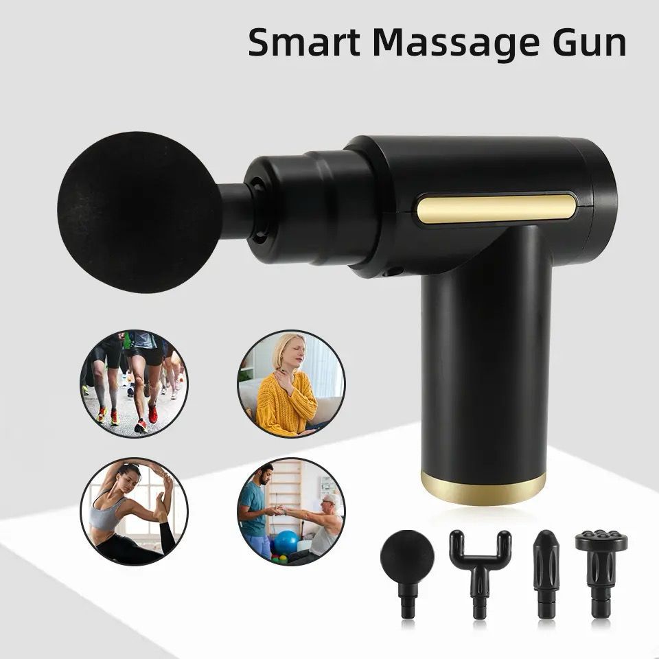 Powerful Massage Gun | Soothe Muscles • Ease Pain