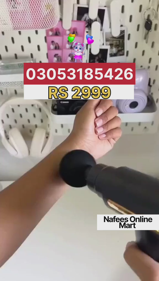 Powerful Massage Gun | Soothe Muscles • Ease Pain